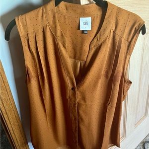 Cabi sleeveless blouse
